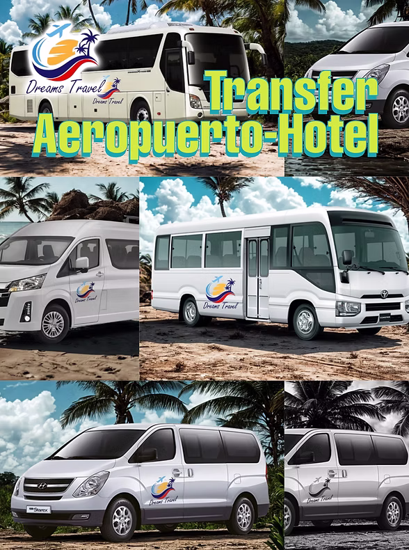 Traslado cómodo y seguro del aeropuerto al hotel en República Dominicana